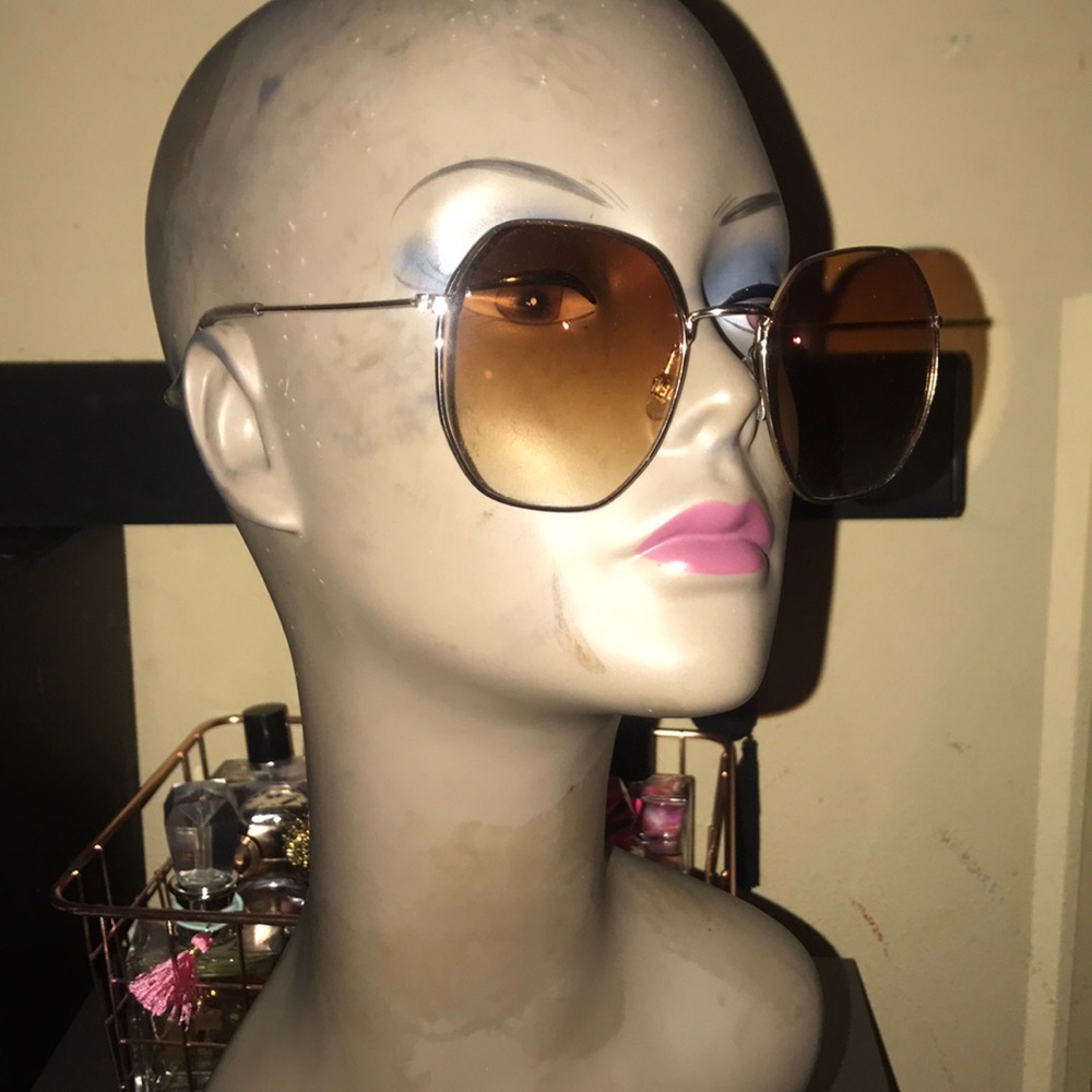 Brown summer glasses